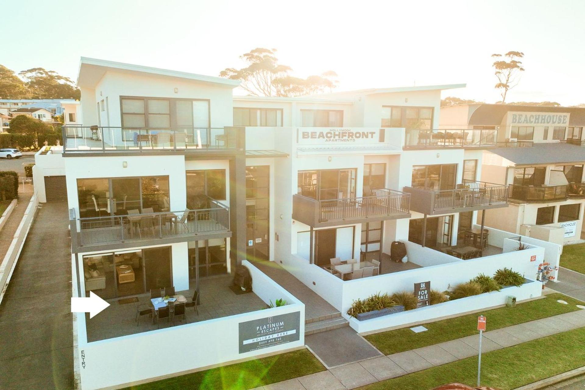 Mollymook Luxury Beachfront Apartment 3 Zewnętrze zdjęcie